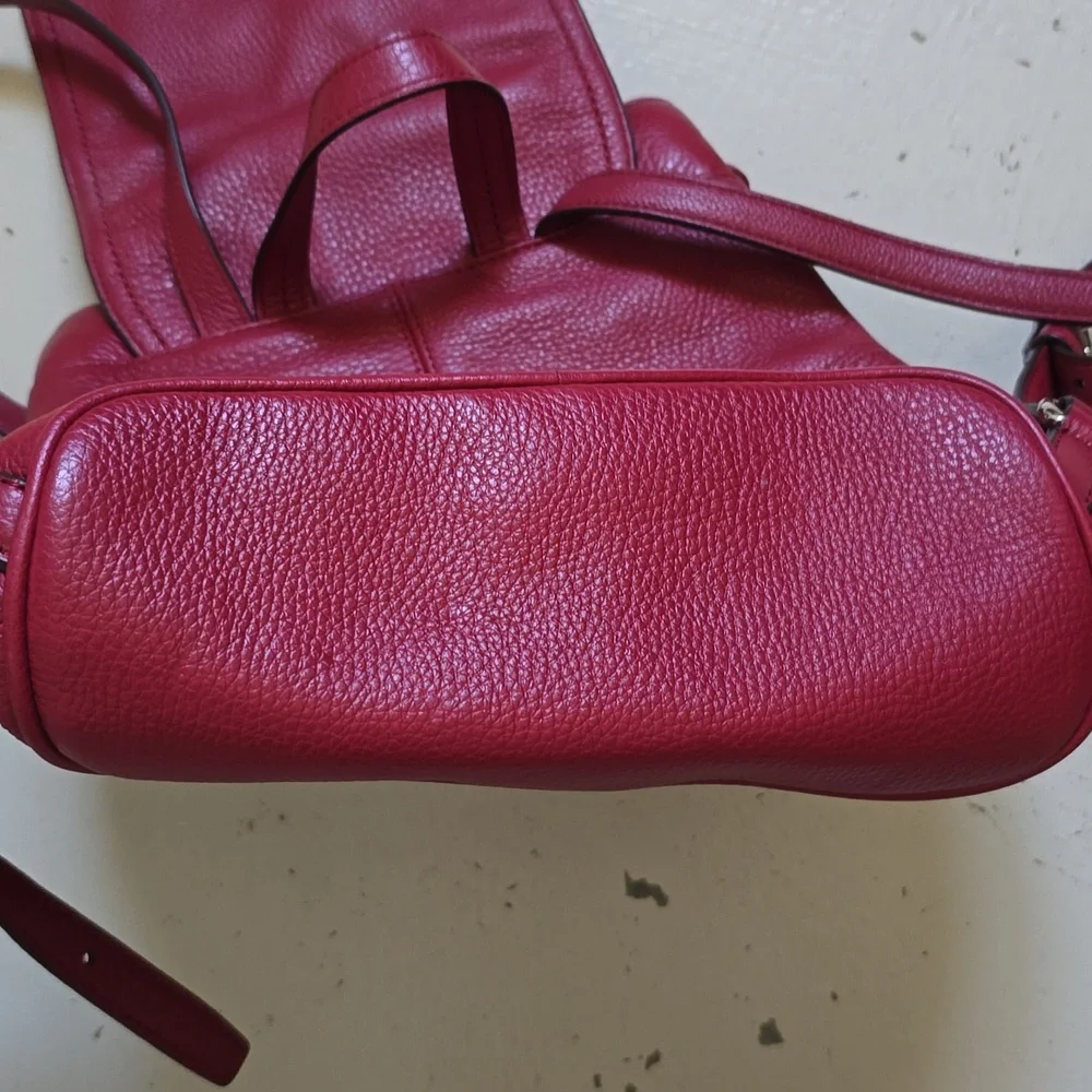 Coach red raspberryish